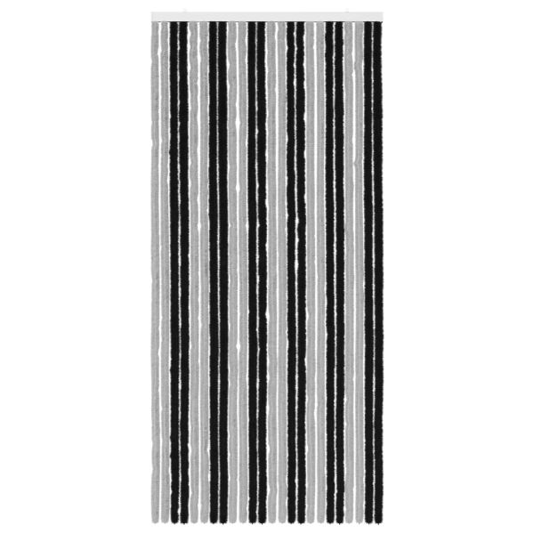 Мрежа против насекоми Шенил Сив и черен 100 x 220 cm 100% ПП
