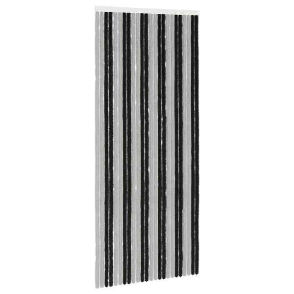 Мрежа против насекоми Шенил Сив и черен 100 x 230 cm 100% ПП