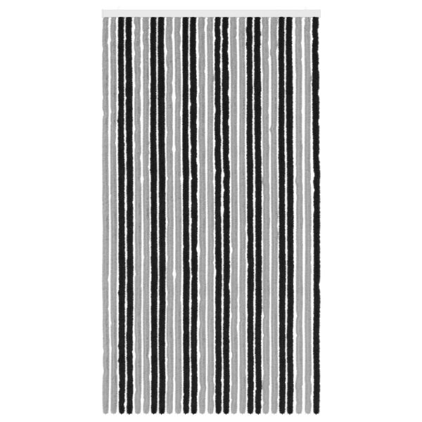 Мрежа против насекоми Шенил Сив и черен 118 x 220 cm 100% ПП
