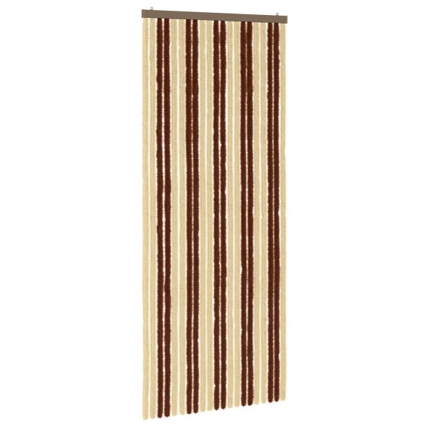 Мрежа против насекоми Шенил Кафяв и бежов 90 x 220 cm 100% ПП