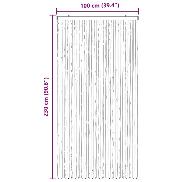Мрежа против насекоми Шенил Сив и бял 100 x 230 cm 100% ПП