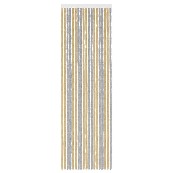 Мрежа против насекоми Шенил Сив и бежов 56 x 185 cm 100% ПП