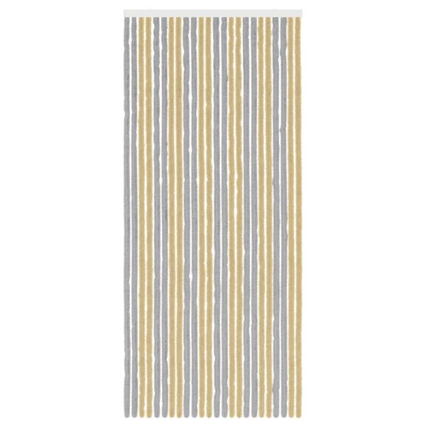 Мрежа против насекоми Шенил Сив и бежов 100 x 230 cm 100% ПП