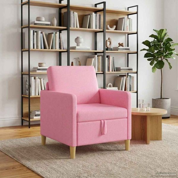 Диван с storage Розово 72 x 78 x 87 см Полиестер