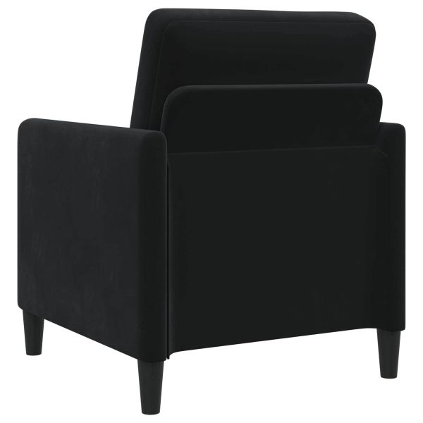Диван с storage Черно 72 x 78 x 87 см Полиестер