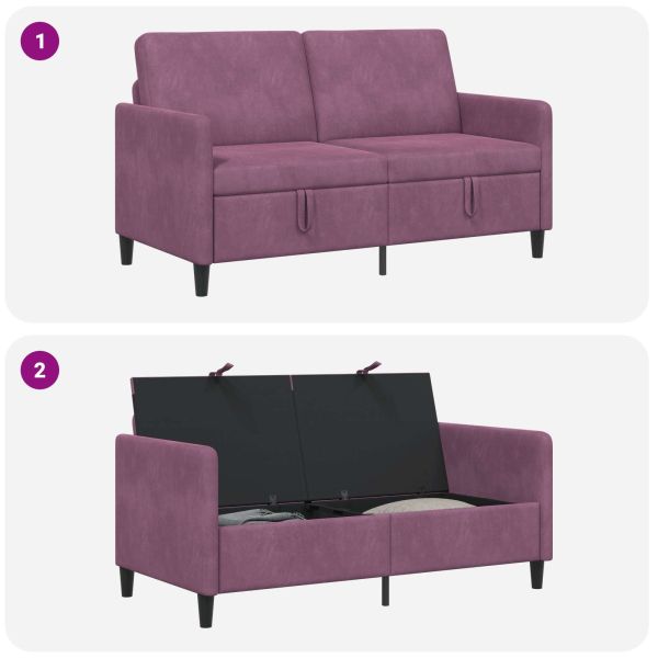 Диван с storage Лилаво 152 x 78 x 87 см Полиестер