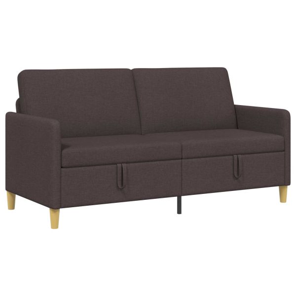 Диван с storage Тъмен кафяв 172 x 78 x 87 см Полиестер