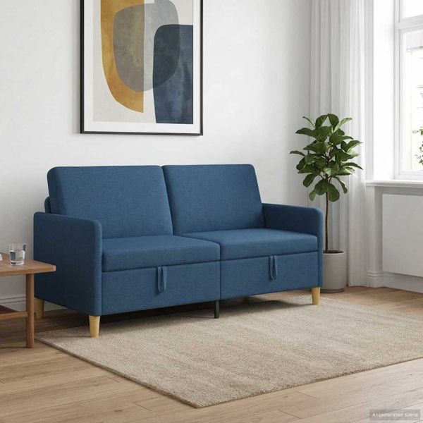Диван с storage Синьо 172 x 78 x 87 см Полиестер