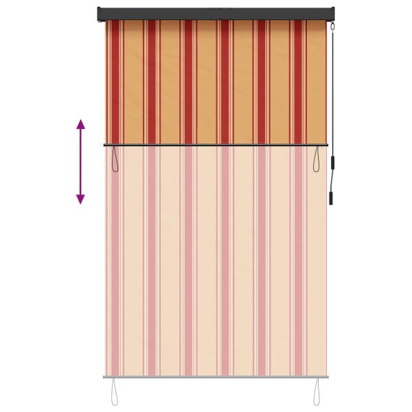 Ролетна щора Многоцветен 100 x 250 cm Текстил и Алуминий