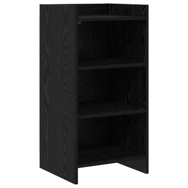 Служебен шкаф Черен дъб 40 x 36 x 80 см Инженерна дървесина
