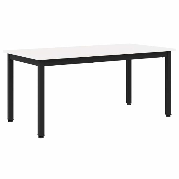 Масичка за кафе Бяло 100 x 50 x 45 cm Солидно борово дърво