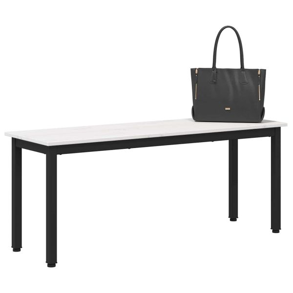 Пейка Бяло 110 x 35 x 45 cm Солидно борово дърво
