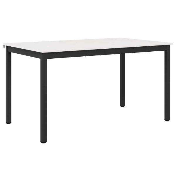 Трапезна маса Бяло 150 x 90 x 75 cm Солидно борово дърво