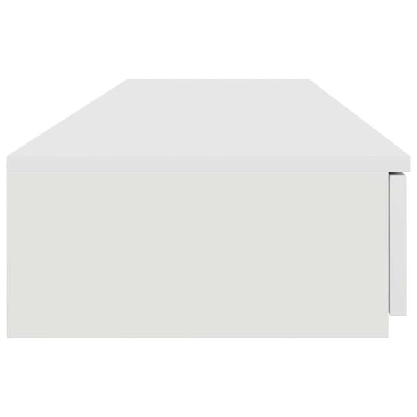 Чекмеджета за легло Бяло 135 x 36,5 x 16,5 см Инженерно дърво