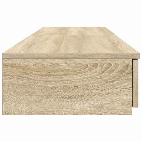 Чекмеджета за легло с чекмедже Сонома дъб 135 x 36,5 x 16,5 см