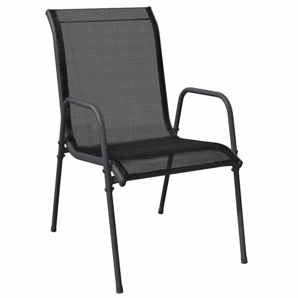 Комплект за хранене в градината 7 pcs Черно