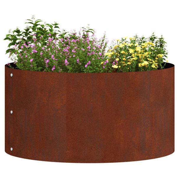 Пръстен за саксия 5 pcs Кафяво 40 x 40 x 20 cm