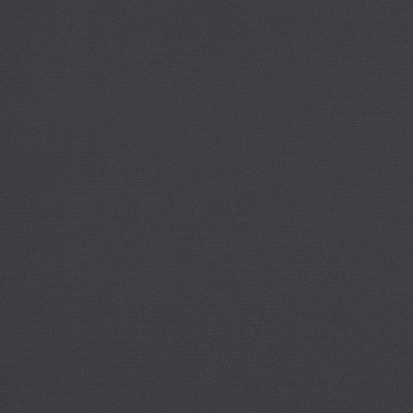 Балконски чадър с алуминиев прът черен 270x144x222 см половин