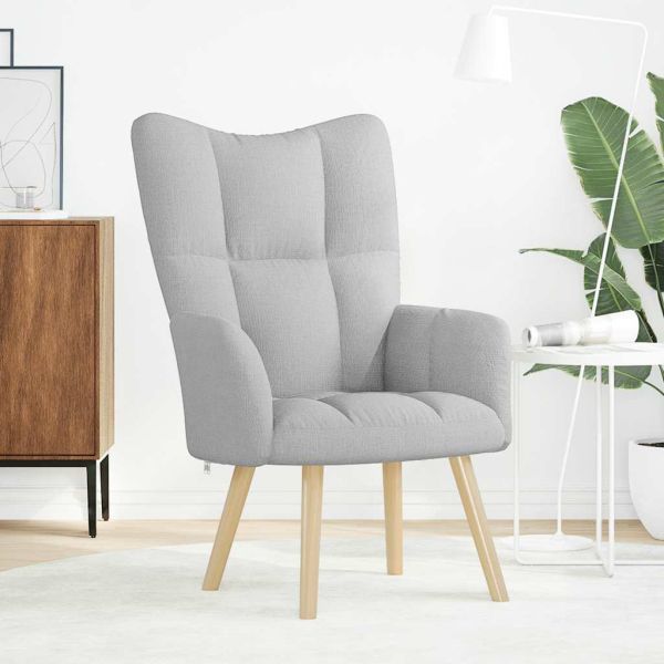 Релаксиращ стол Cloud Grey Fabric
