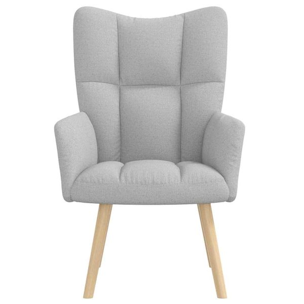 Релаксиращ стол Cloud Grey Fabric