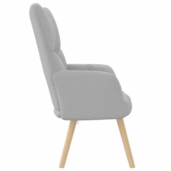Релаксиращ стол Cloud Grey Fabric