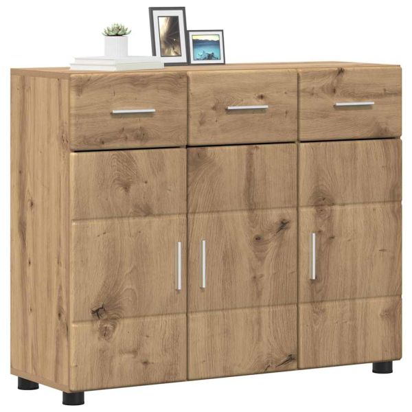 Служебен шкаф FLORIN 88,5 x 30,5 x 73 см Дъб Инженерно дърво