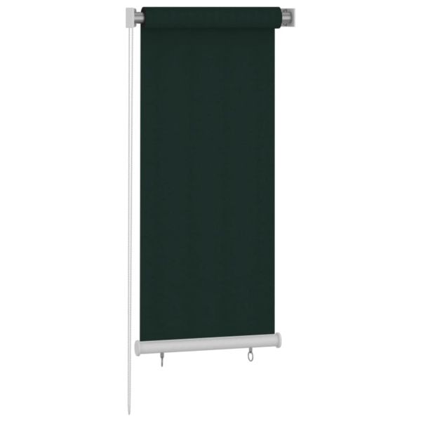 Външна роло щора, 60x140 см, тъмнозелена, HDPE
