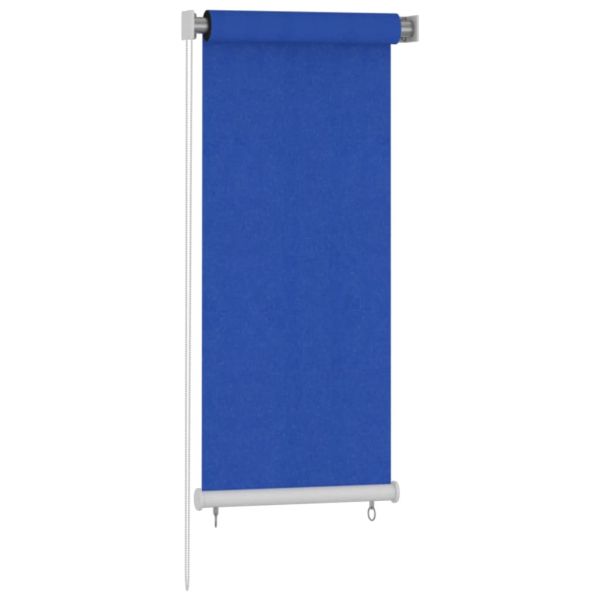 Външна роло щора, 60x140 см, синя, HDPE