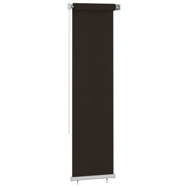 Външна роло щора, 60x230 см, кафява, HDPE