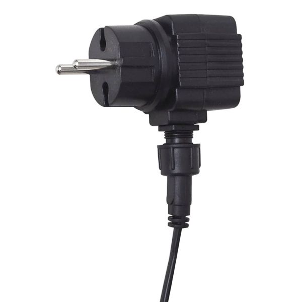 Правоъгълен фонтан за басейн, LED, неръждаема стомана, 90 см