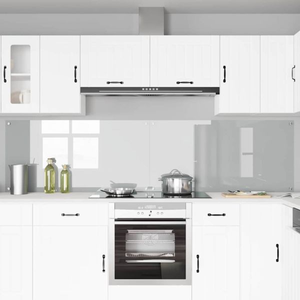 Кухненски гръб 2 pcs Прозрачен 120 x 60 cm закалено стъкло