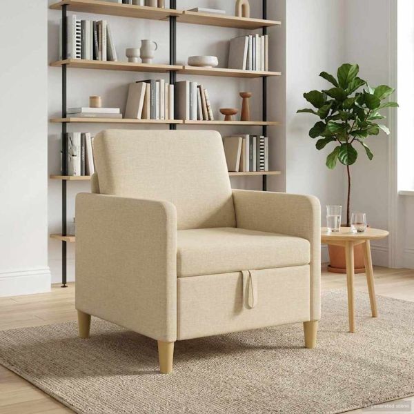 Диван с storage Кремаво 72 x 78 x 87 см Полиестер