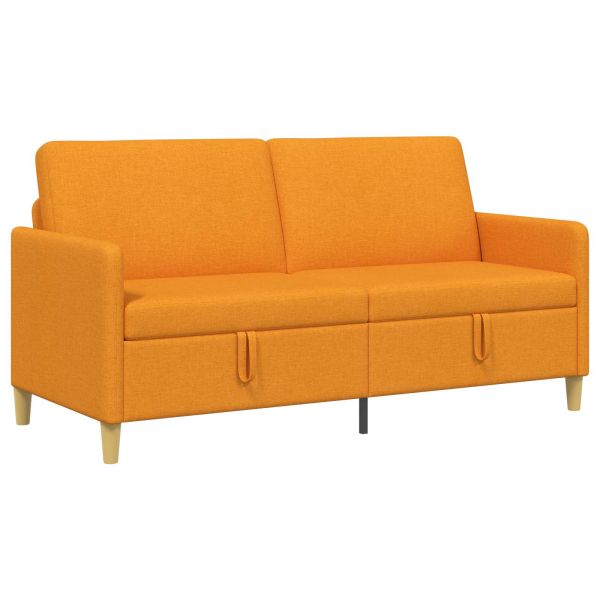 Диван с storage Тъмен жълт 172 x 78 x 87 см Полиестер