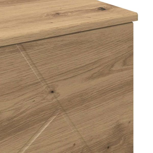 Шкаф за баня Дъб 76,5 x 35 x 64 см Инженерно дърво & Метал