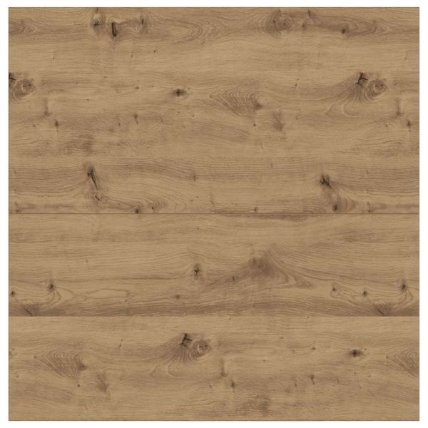 Масичка за кафе с чекмеджета дъб артизан 100x100x40 см
