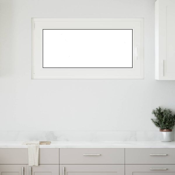 Прозорец за мазе RISOR 110 x 60 cm PVC и стъкло Антрацит