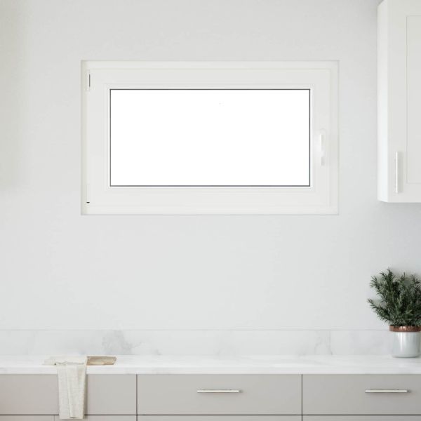 Прозорец за мазе RISOR 100 x 60 cm PVC и стъкло Антрацит