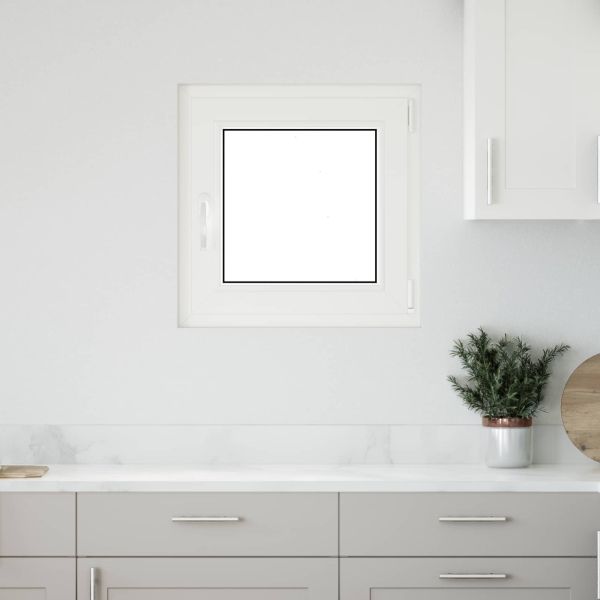 Прозорец за мазе RISOR 50 x 50 cm PVC и стъкло Антрацит