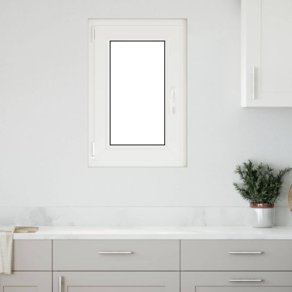 Прозорец за мазе RISOR 50 x 75 cm PVC и стъкло Антрацит