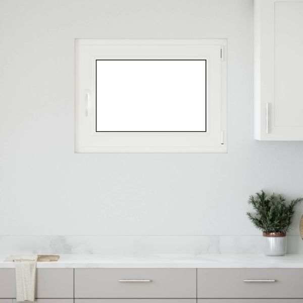 Прозорец за мазе RISOR 60 x 100 cm PVC и стъкло Антрацит