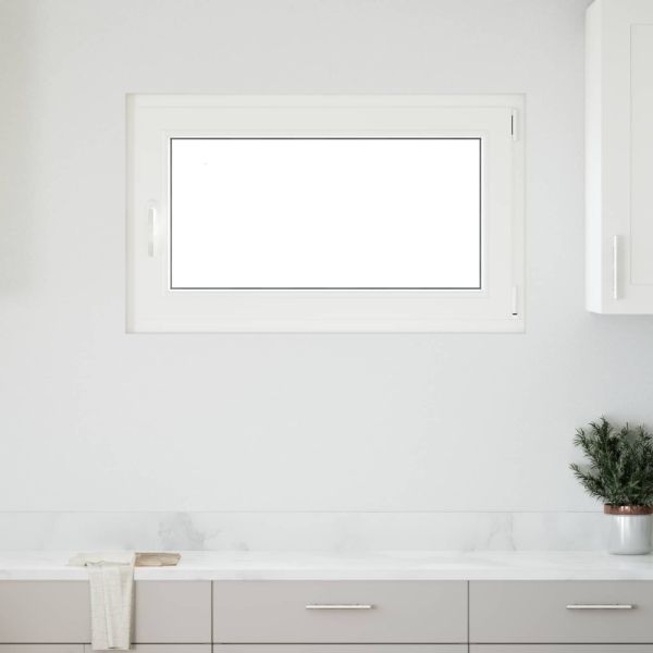Прозорец за мазе RISOR 100 x 70 cm PVC и стъкло Антрацит