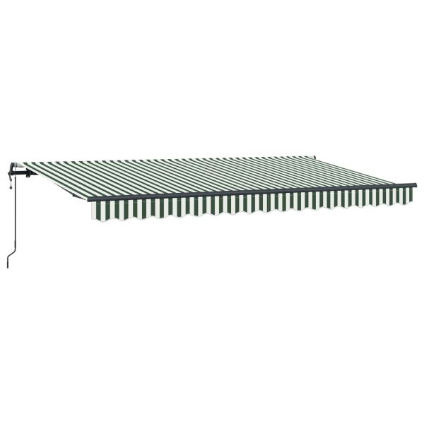 Сгъваем навес Зелен 400 x 200 cm текстил