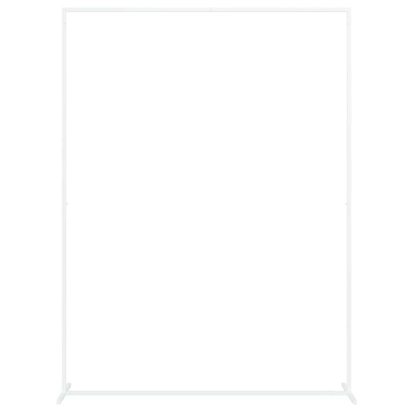 Сватбена арка Бяло 150 x 49,5 x 200 см Стомана