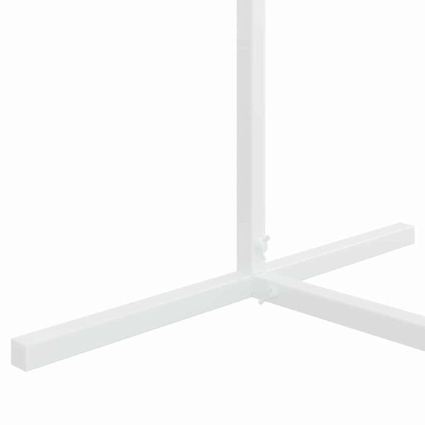 Сватбена арка Бяло 150 x 49,5 x 200 см Стомана