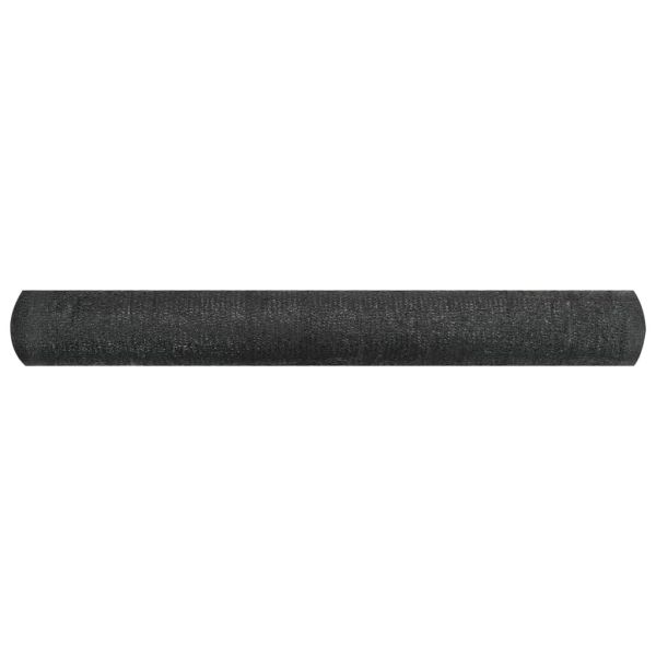 Засенчваща мрежа черна 3,6x10 м HDPE 195 г/м²