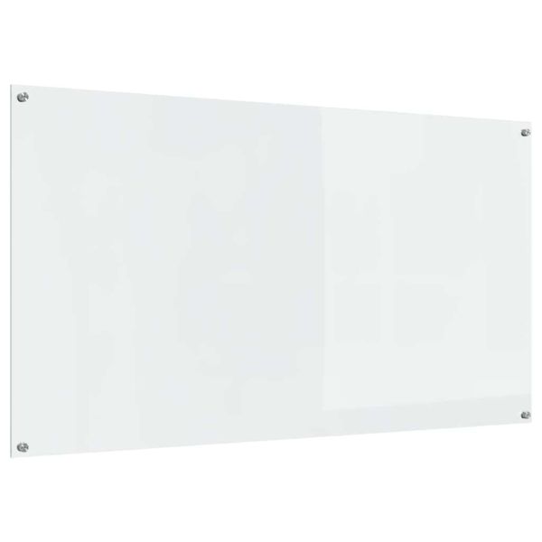 Кухненски гръб 2 pcs Прозрачен 110 x 60 cm закалено стъкло