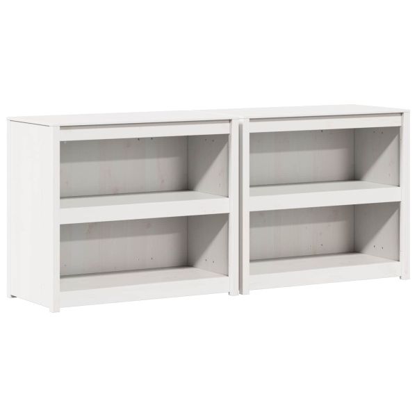 Кухненски шкаф за открито MEPPEL 2 pcs Бяло 212 x 55 x 92 см