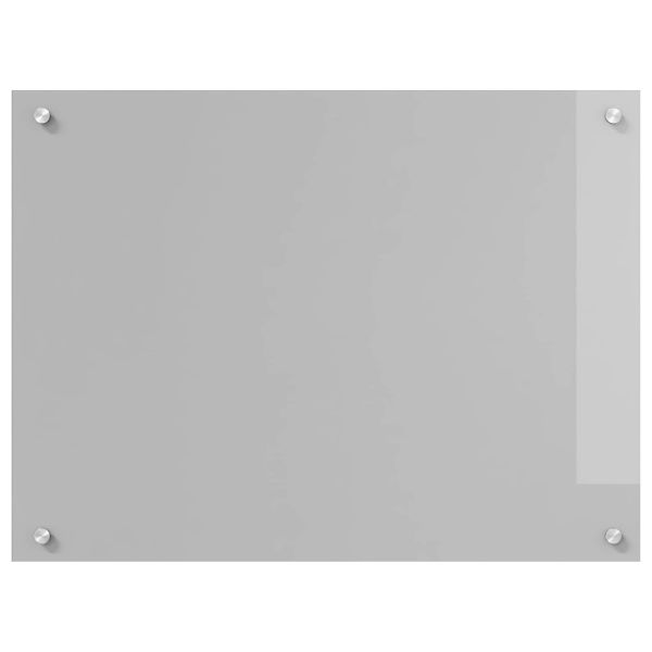 Кухненски гръб Светлосиво 80 x 60 cm закалено стъкло