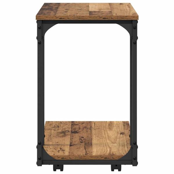Странична маса Старо дърво 50 x 35 x 55.5 см Инженерно дърво