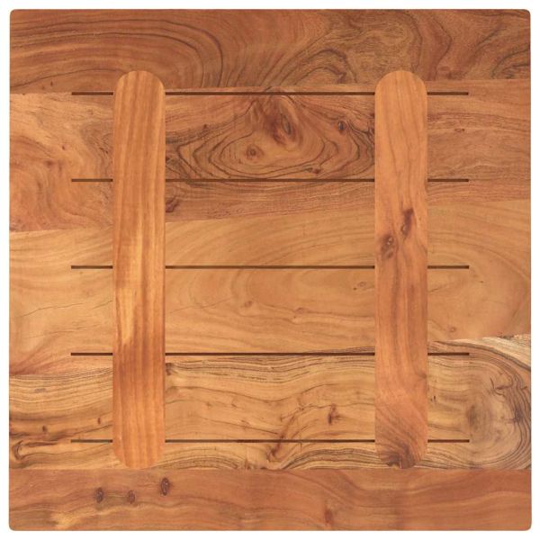 Плот за маса 50x50x3,8 см квадратен масивна акация